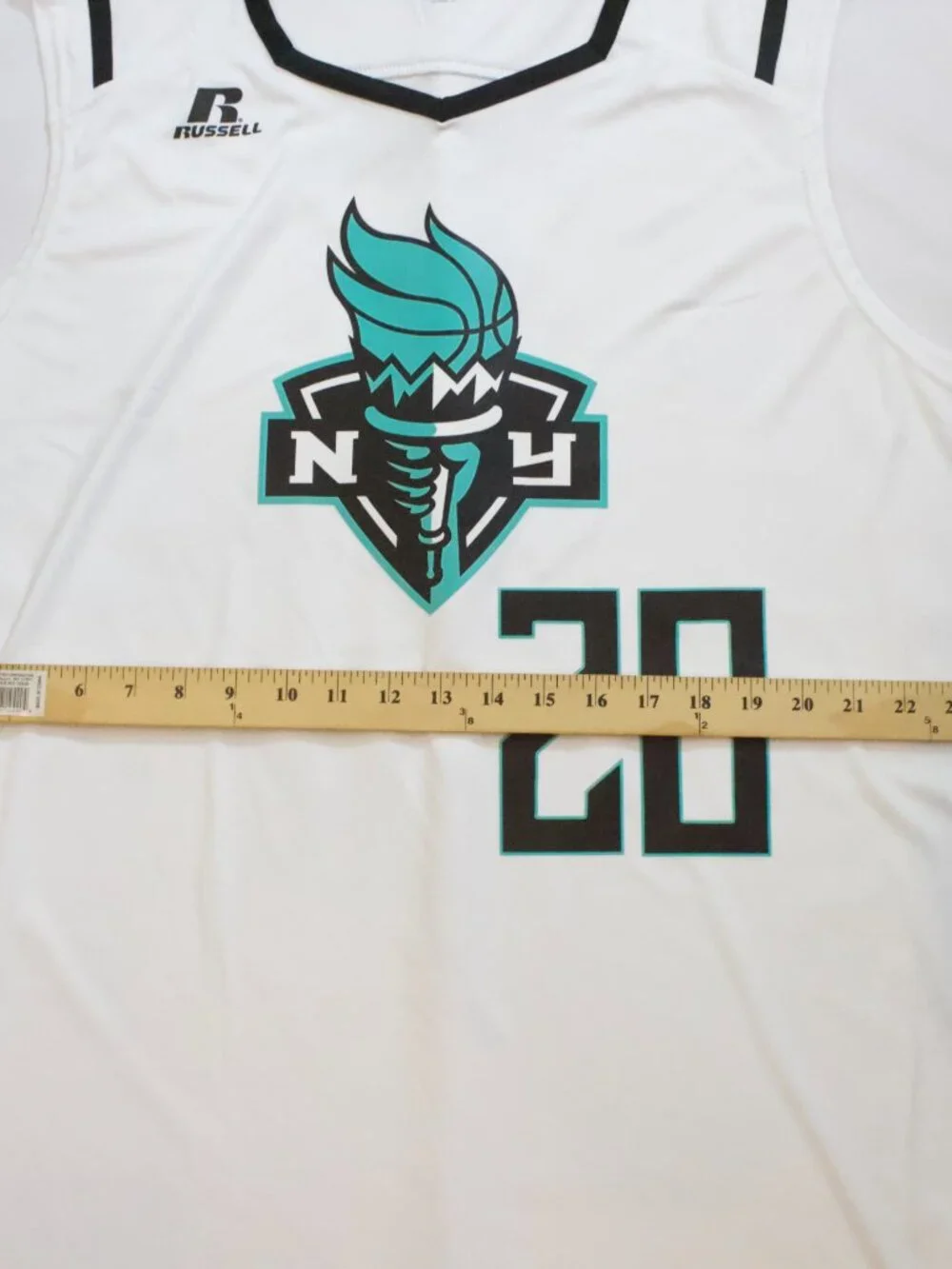 NEW Men’s NY Liberty Sabrina Ionescu White Jersey Size XXL - Picture 4 of 7